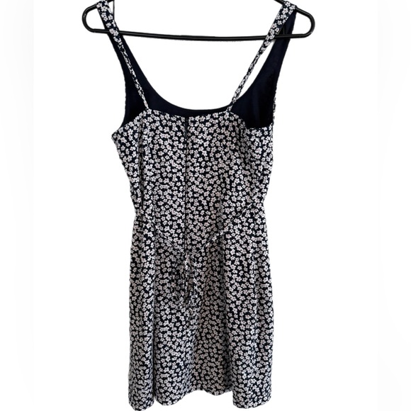 Abercrombie & Fitch Navy and White Floral Dress Size XS - Picture 4 of 12